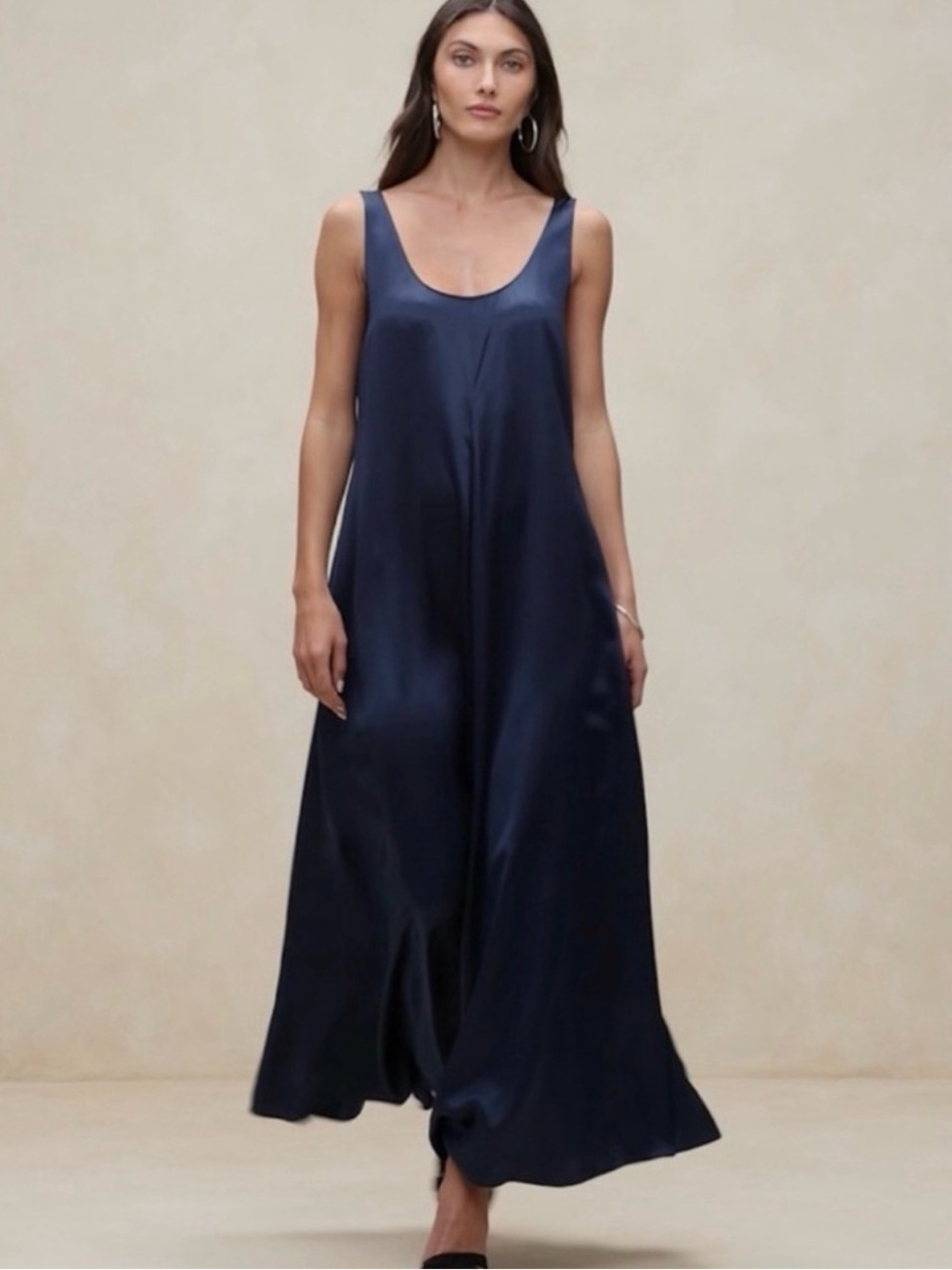 Banana Republic Hyper Navy  Maxi Dress